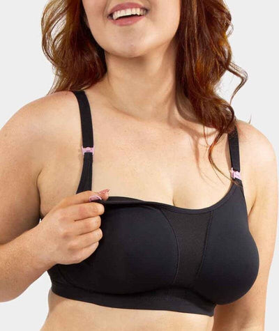 Triumph Mamabel Active Maternity & Nursing Sports Bra - Black Bras