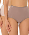 Triumph Sloggi Maxi Brief 2 Pack - Pink/Brown Knickers