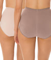 Triumph Sloggi Maxi Brief 2 Pack - Pink/Brown Knickers