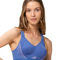 Triumph Triaction Cardio Cloud Sports Wire-free Bra - Summer Sky
