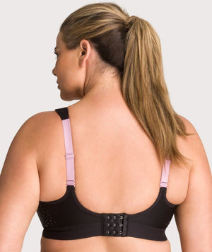 Triumph Triaction Control Lite Minimiser Sports Bra - Black - Curvy