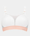 Triumph Triaction Extreme Lite Sports Bra - White Bras