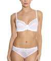 Wacoal Embrace Lace Bikini Brief - Delicious White Knickers
