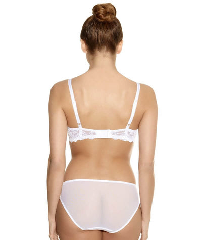 Wacoal Embrace Lace Bikini Brief - Delicious White Knickers