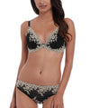 Wacoal Embrace Lace Plunge Underwire Bra - Black Bras