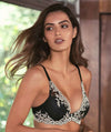 Wacoal Embrace Lace Plunge Underwire Bra - Black Bras