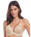 Wacoal Embrace Lace Plunge Underwire Bra - Naturally Nude / Ivory Bras