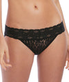 Wacoal Halo Lace Bikini Brief - Black Knickers