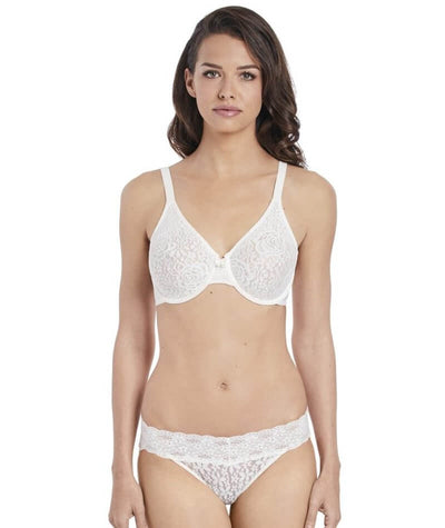 Wacoal Halo Lace Bikini Brief - Ivory Knickers