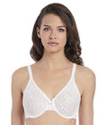 Wacoal Halo Lace Moulded Underwire Bra - Ivory Swatch Image