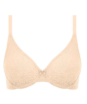 thumbnailWacoal Halo Lace Moulded Underwire Bra - Nude Bras 