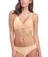 Wacoal Halo Lace Moulded Underwire Bra - Nude Bras