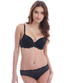 Wacoal Lace Affair Contour Bra - Black/Graphite Bras